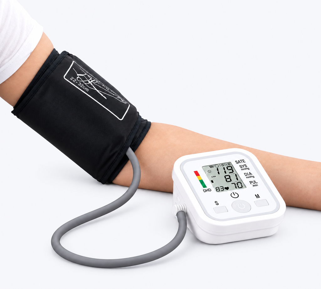 Esfigmomanómetro digtial de brazo
